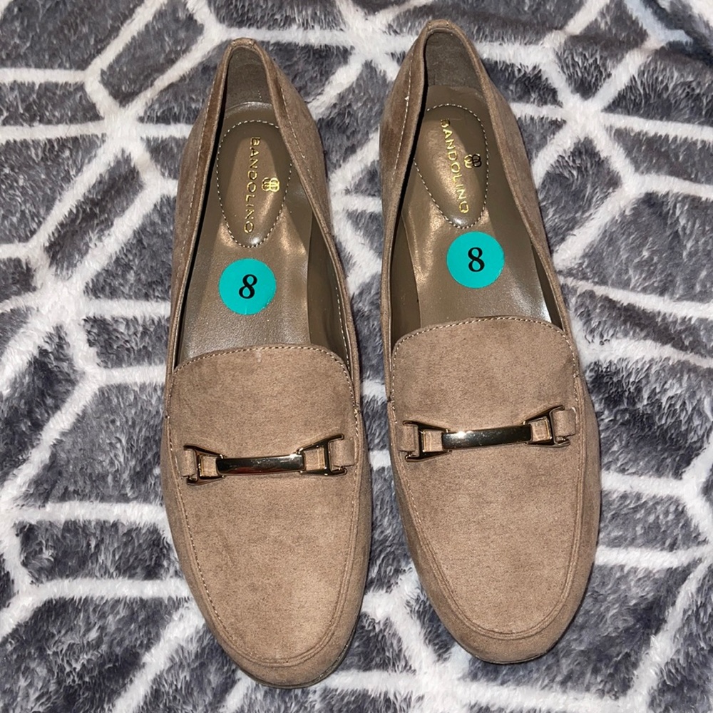 🛍 Tan Suede Loafers